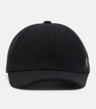 Saint Laurent Cassandre felted baseball cap