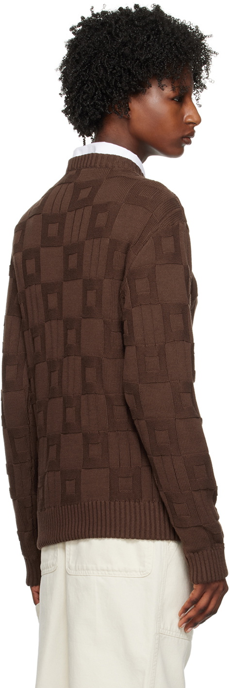 Palmes Brown Love Sweater