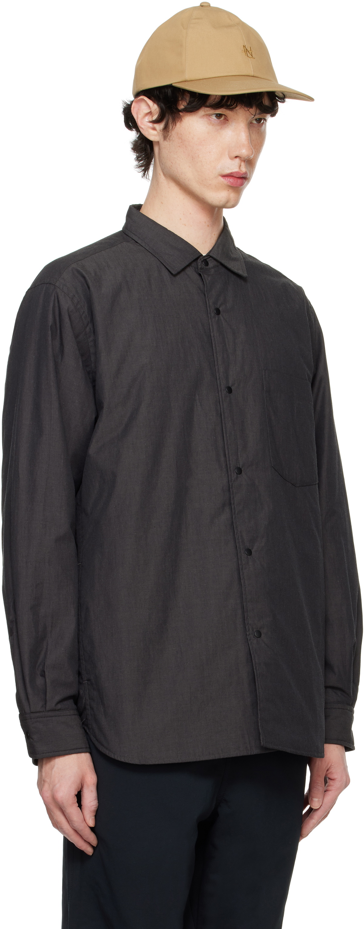 トップス Insulation Shirt Jacket Light Gray Nanamica Insulation Shirt Jacket - Light Gray | Garmentory