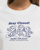 CLOSED BASIC TEE White Womens Shortsleefe