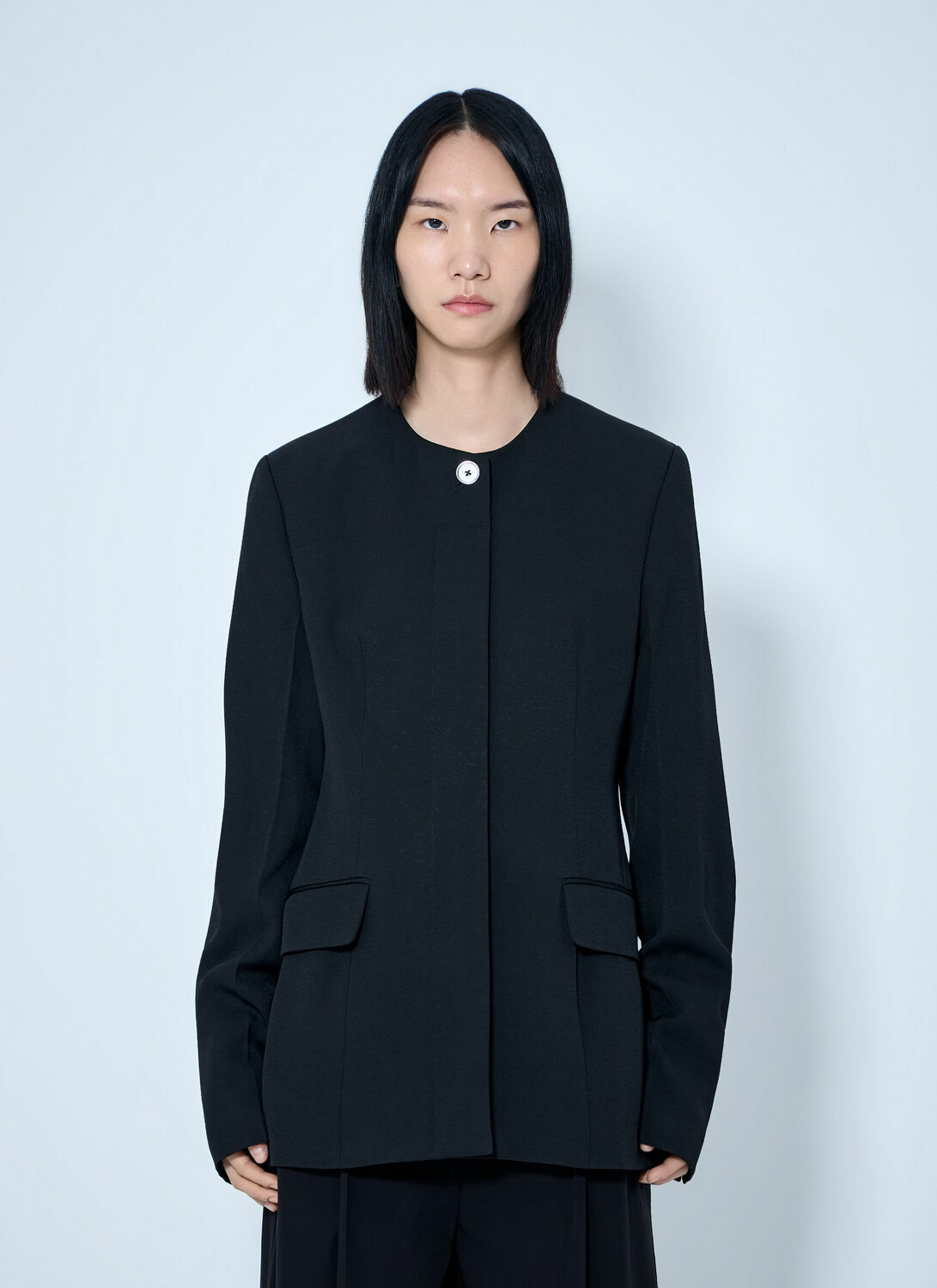 Toteme Collarless Evening Blazer