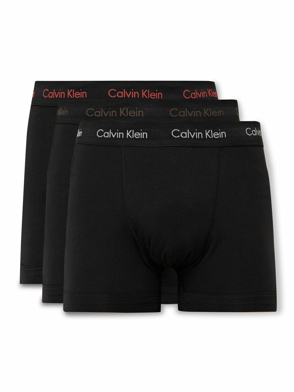 Calvin Klein Underwear Modern Cotton Stretch Boxer Brief 3 Pack Black ...