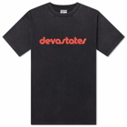 Deva States Men's Bethel T-Shirt in Washed Black