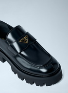Prada Brushed Leather Loafers
