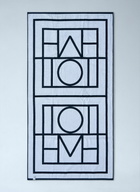 TOTEME Monogram Beach Towel