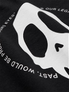 Our Legacy - Logo-Print Cotton-Jersey Hoodie - Black
