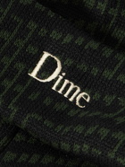 DIME - Logo-Embroidered Jacquard Beanie