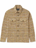 Portuguese Flannel - Moscatel Cotton-Blend Bouclé Shirt Jacket - Brown