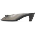 Chloé Gray 'Chloé Jelly' Mule Heeled Sandals