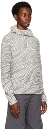 pet-tree-kor Black & Off-White Cactus Hoodie