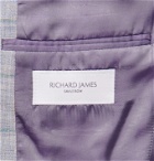 RICHARD JAMES - Checked Linen Blazer - Multi