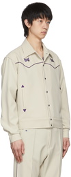 Needles Beige Piping Cowboy Jacket