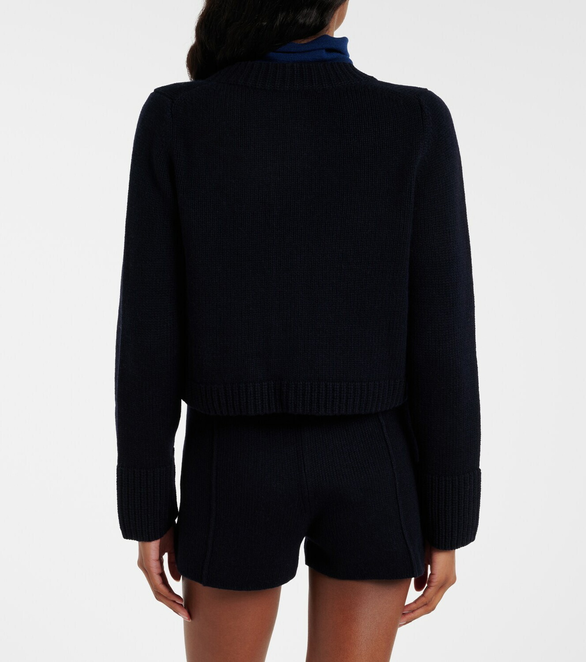 Jardin des Orangers Wool and cashmere shorts