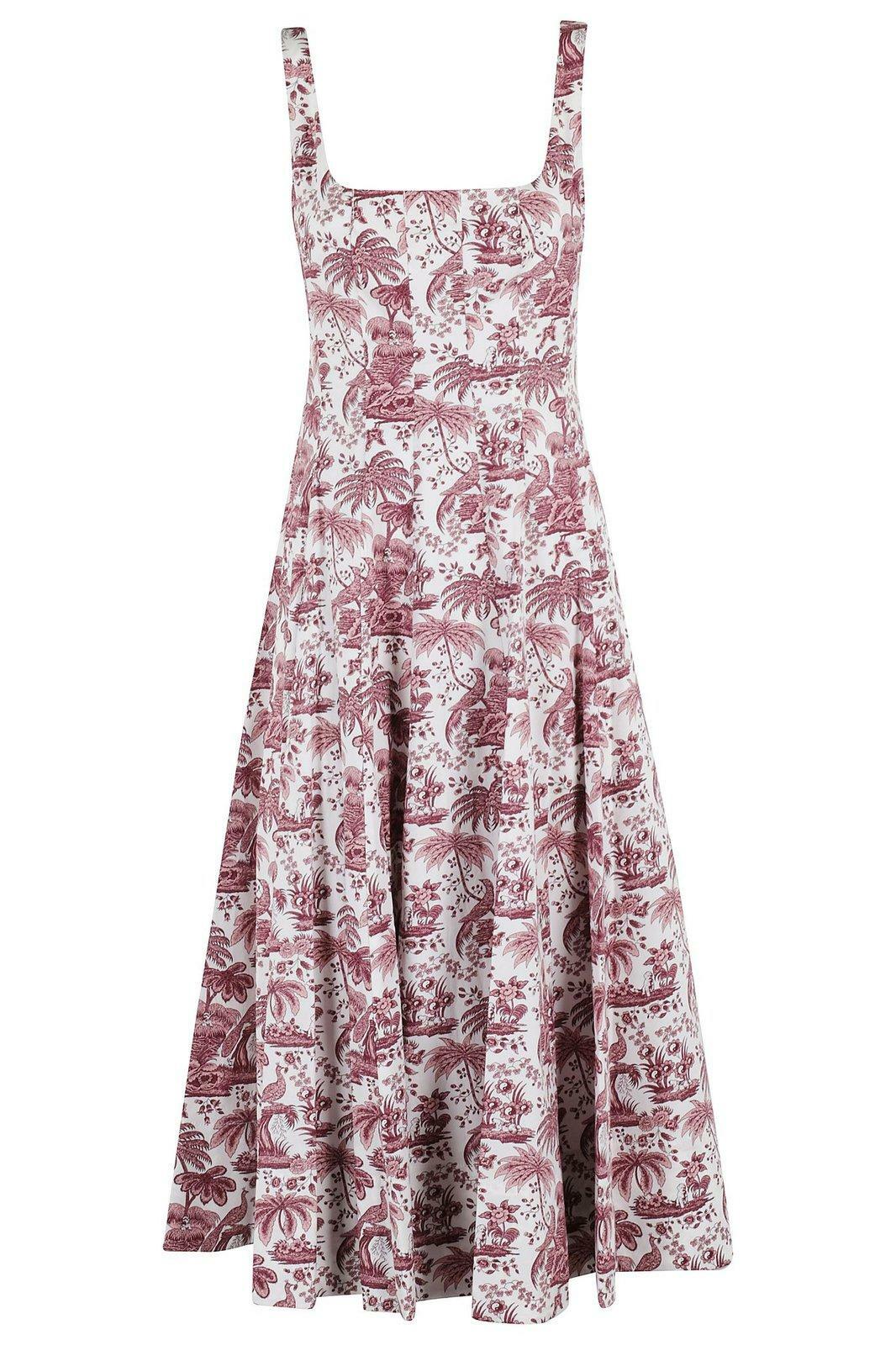 Staud Store STAUD Wells Sleeveless Midi Dress Staud