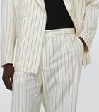 Dolce&Gabbana Pinstripe wool suit pants