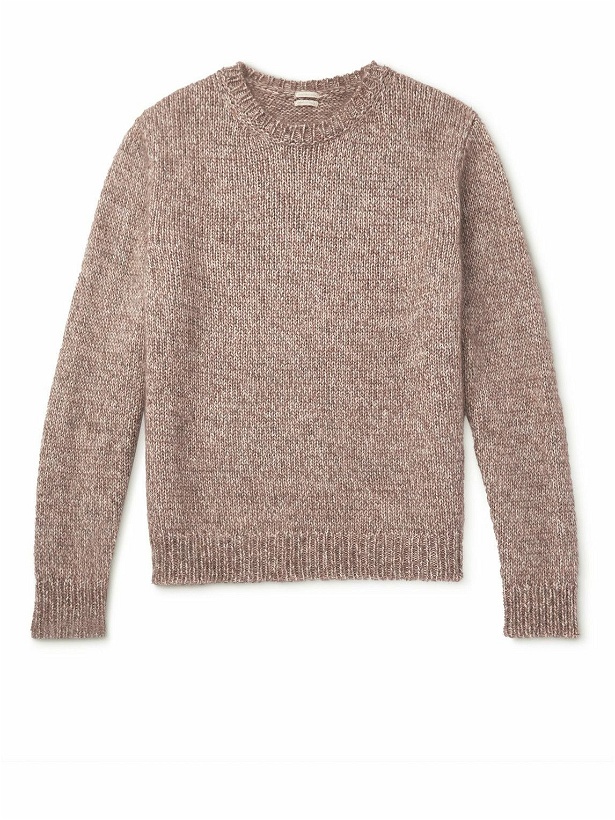 Photo: Massimo Alba - Wool, Mohair and Silk-Blend Sweater - Neutrals