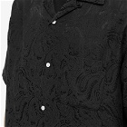 Flagstuff Men's Original Paisley Vacation Shirt in Black