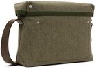 Maison Margiela Green Canvas Messenger Bag