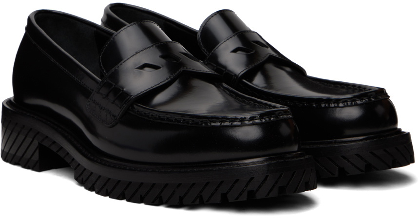 Off-White Black Combat Loafers