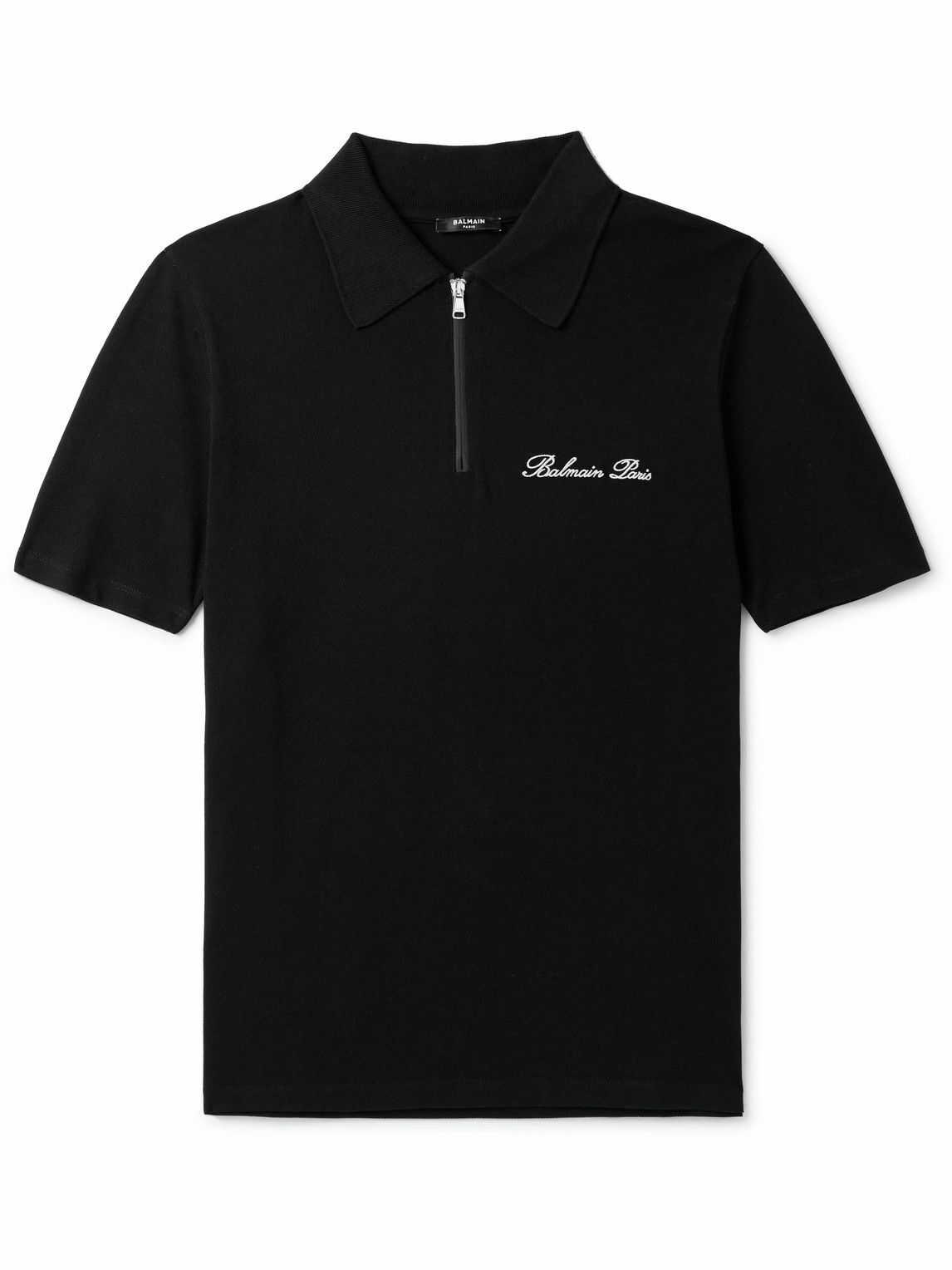 BALMAIN - Cotton T-shirt With Logo Balmain