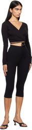 Gil Rodriguez Black Capri Leggings