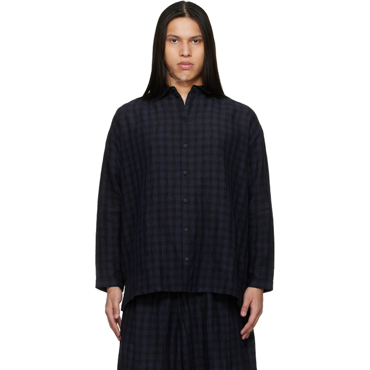 Photo: Toogood Black & Blue 'The Draughtsman' Shirt