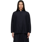 Toogood Black & Blue 'The Draughtsman' Shirt