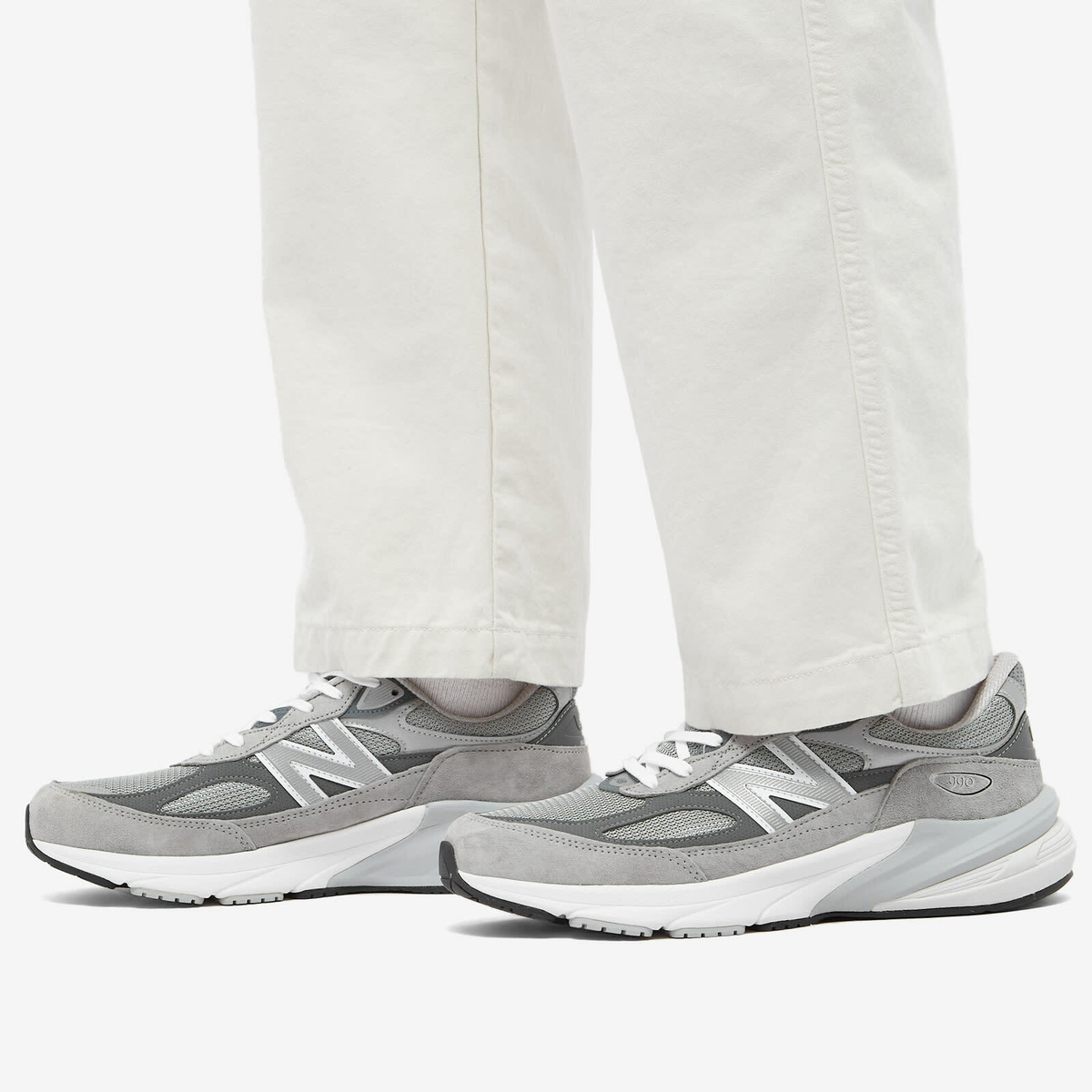 New Balance Men's M990GL6 - Made in USA Sneakers in Grey New