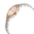 Citizen Eco-Drive Ivory Dial Two-tone Ladies Watch EM0506-77A