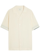 Che Valbonne Stripe-trimmed Shirt Ivory