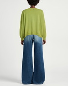 Manila Grace Womens Sweater in Green