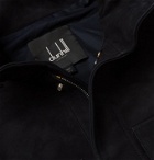 DUNHILL - Leather Field Jacket - Gray