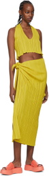 Marco Rambaldi SSENSE Exclusive Yellow Viscose Cover-Up Set