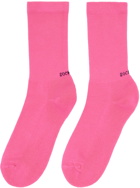 SOCKSSS Two-Pack Red & Pink Socks