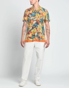 Orlebar Brown Mens Shirt in Orange