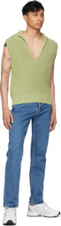 Judy Turner Green Collared Vest