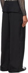 Jean Paul Gaultier Black 'The Corset Suit' Trousers