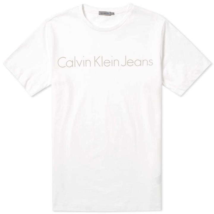 Photo: Calvin Klein CK Jeans Reissue Tee White