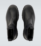 Prada Leather Chelsea boots