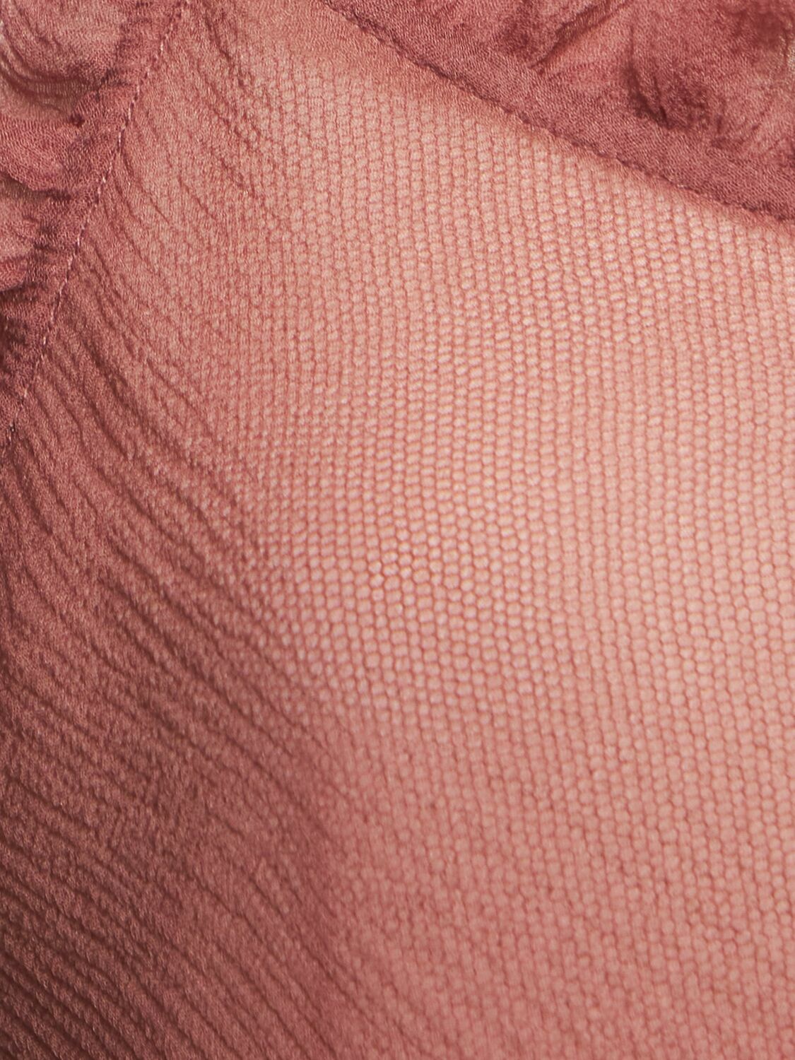 CHLOÉ Silk Tulle Top