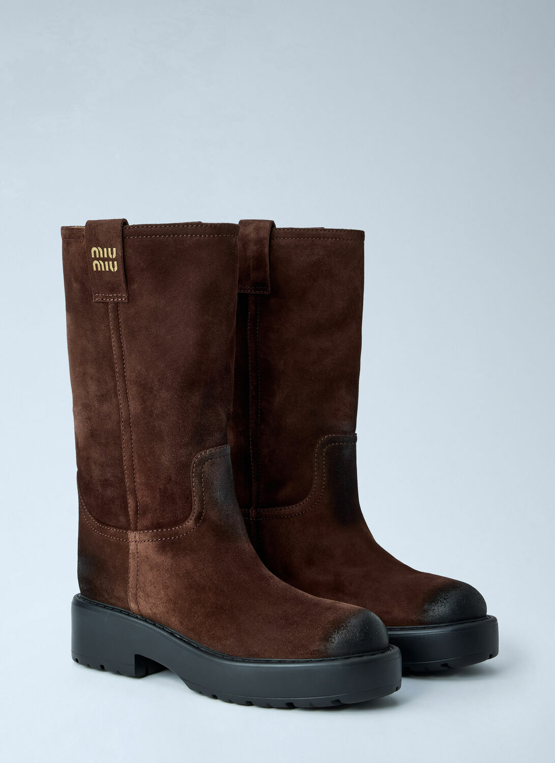 Miu Miu Suede Boots