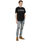 AMIRI Black Bandana Logo T-Shirt