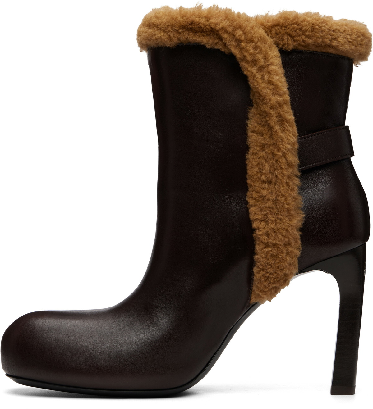 Balenciaga Brown Fargo Boots