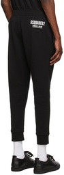 Dsquared2 Black 'Ceresio 9' Lounge Pants