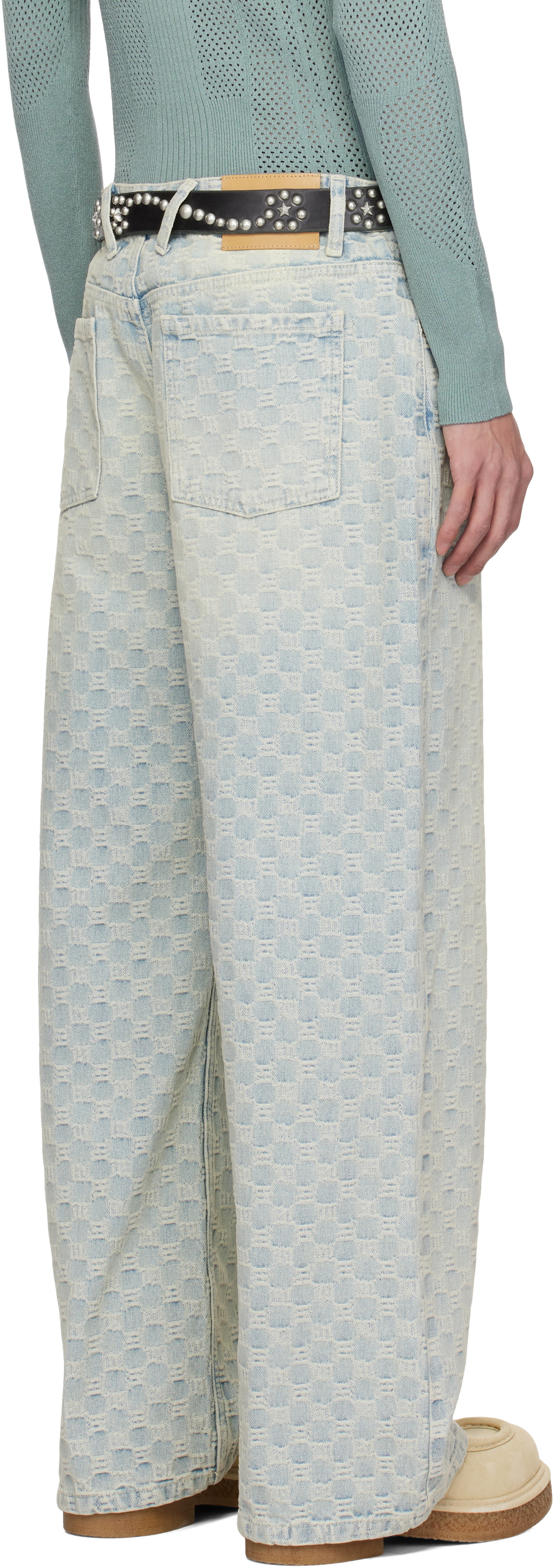MISBHV Blue Monogram Jeans
