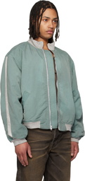 ALEXANDER DIGENOVA Blue RL-Bomber Jacket