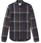 Oliver Spencer - New York Special Checked Linen Shirt - Blue