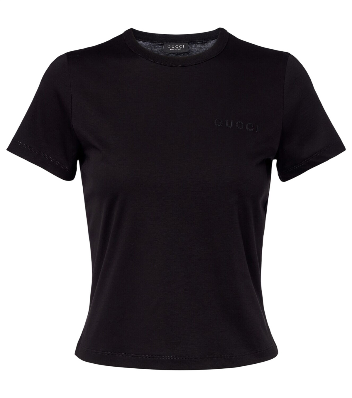 Gucci Black Crystal Interlocking G T-Shirt Gucci