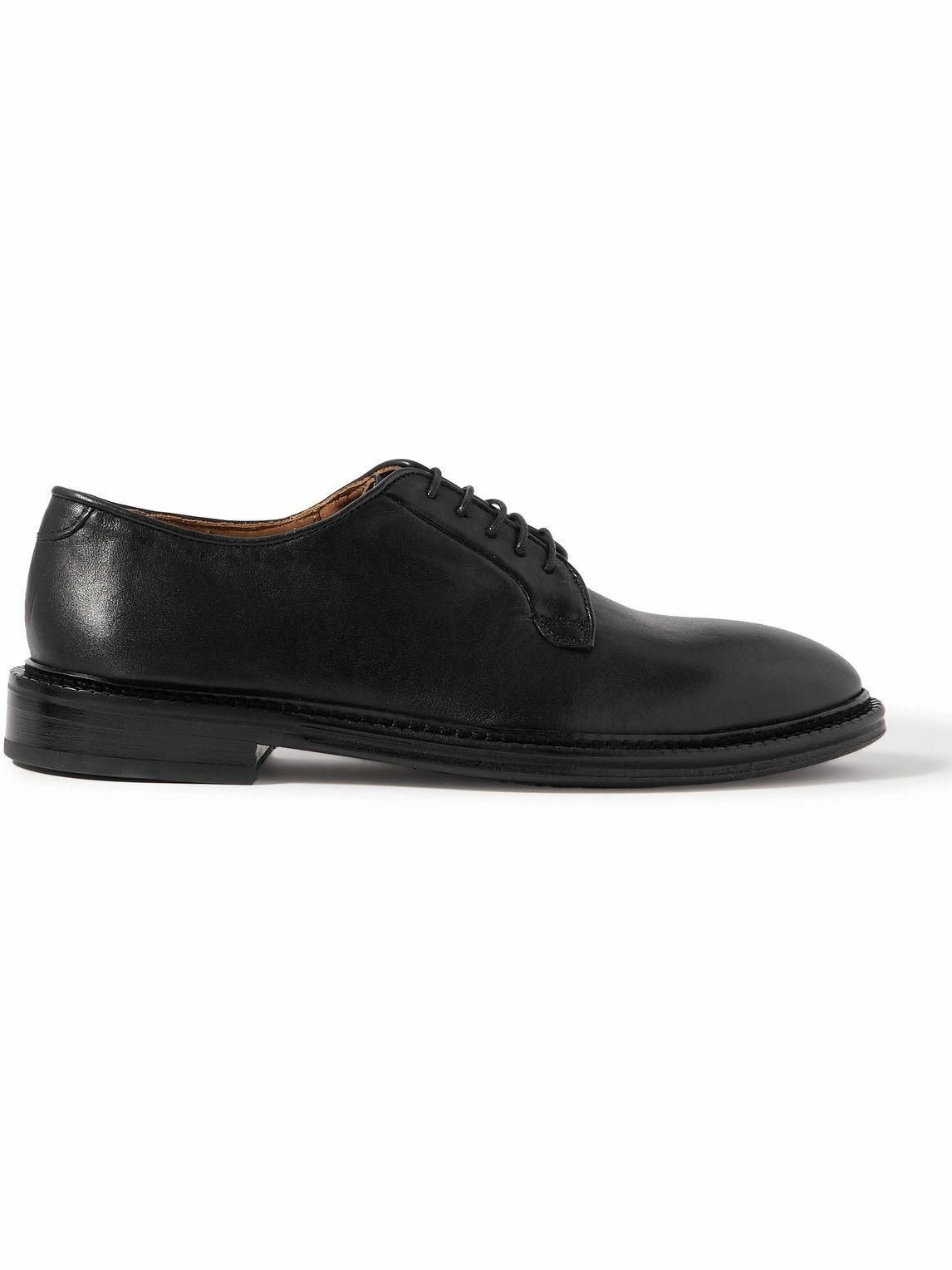 Photo: Mr P. - Lucien Leather Derby Shoes - Black