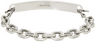 Paul Smith Silver ID Chain Bracelet